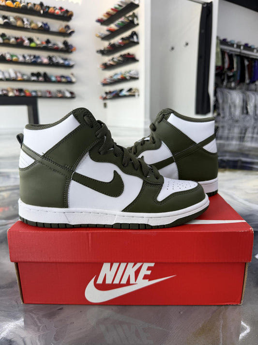 Nike Dunk High "Cargo Khaki" Used Size 6Y/7.5W