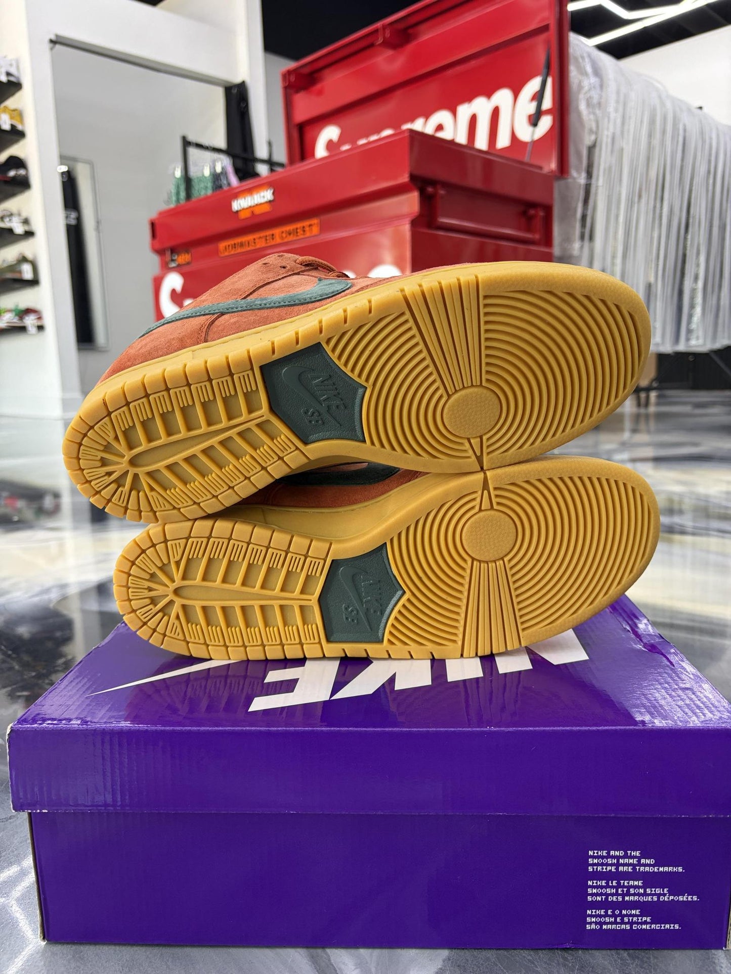 Nike SB Dunk Low "Burnt Sunrise" Used Size 11.5