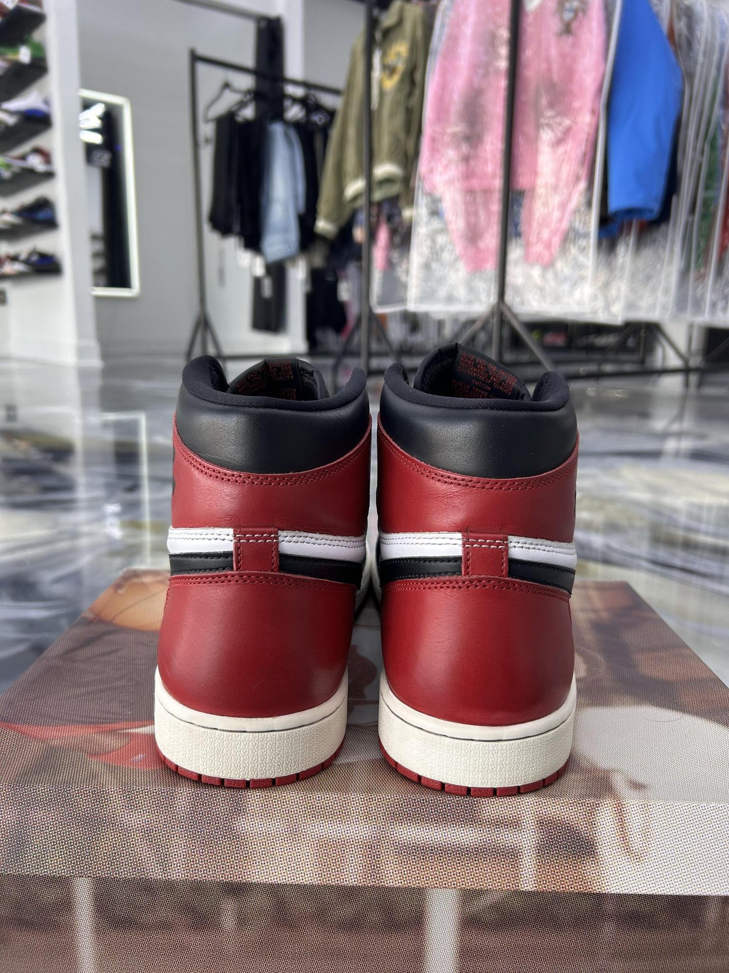 Jordan 1 "Black Toe" Used Size 12