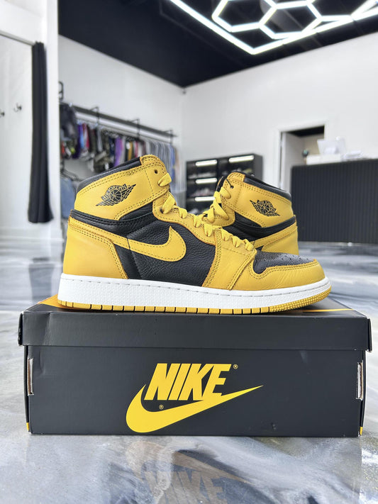 Jordan 1 High "Pollen" Used Size 7Y/8.5W