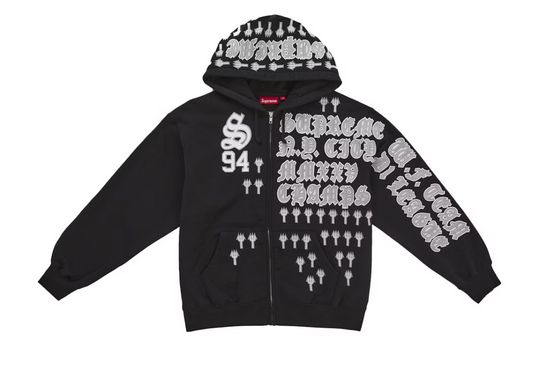 Supreme League Champ Hoodie "Black"