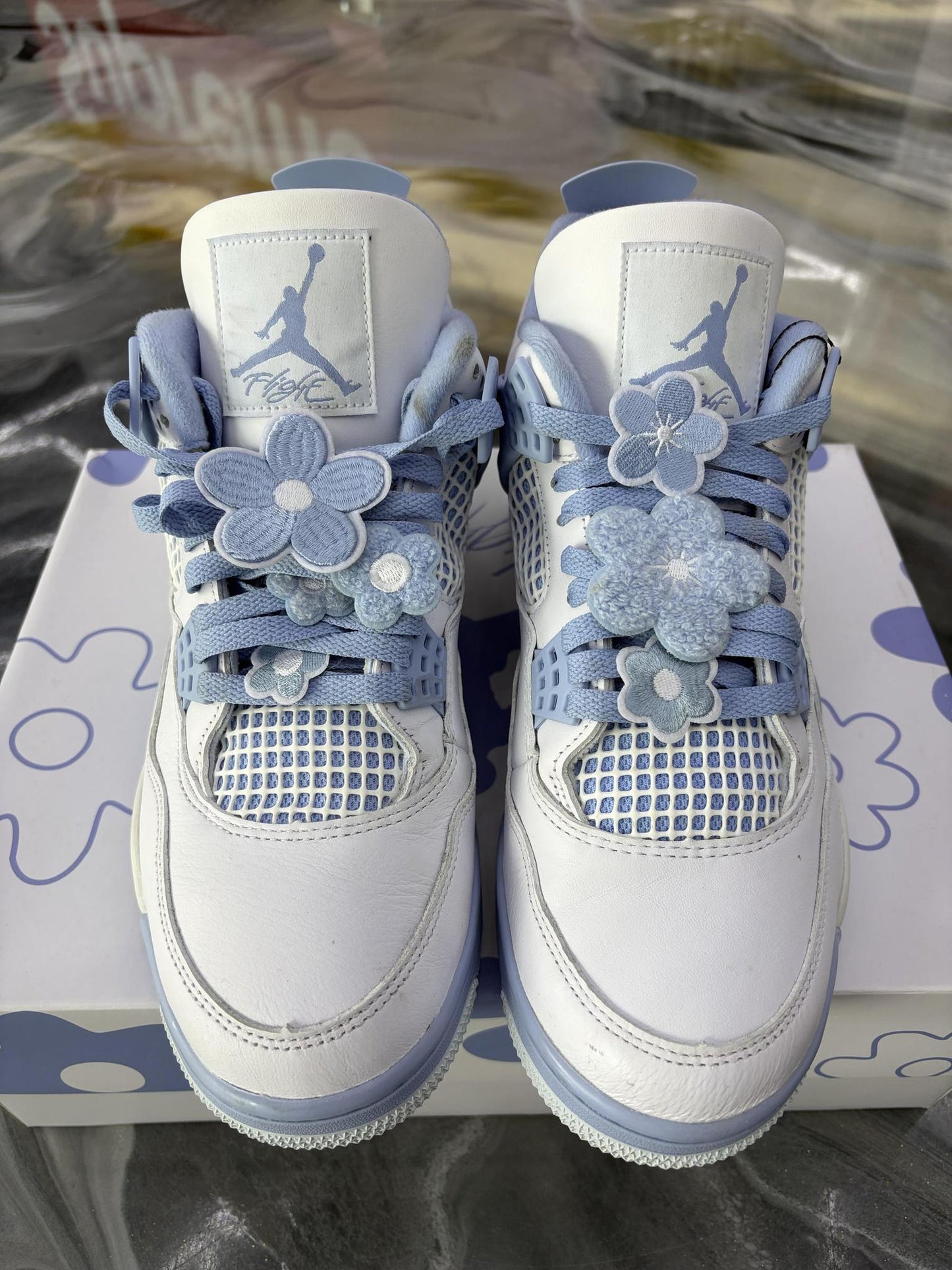 Jordan 4 "Forget Me Not" Used Size 12W/10.5M