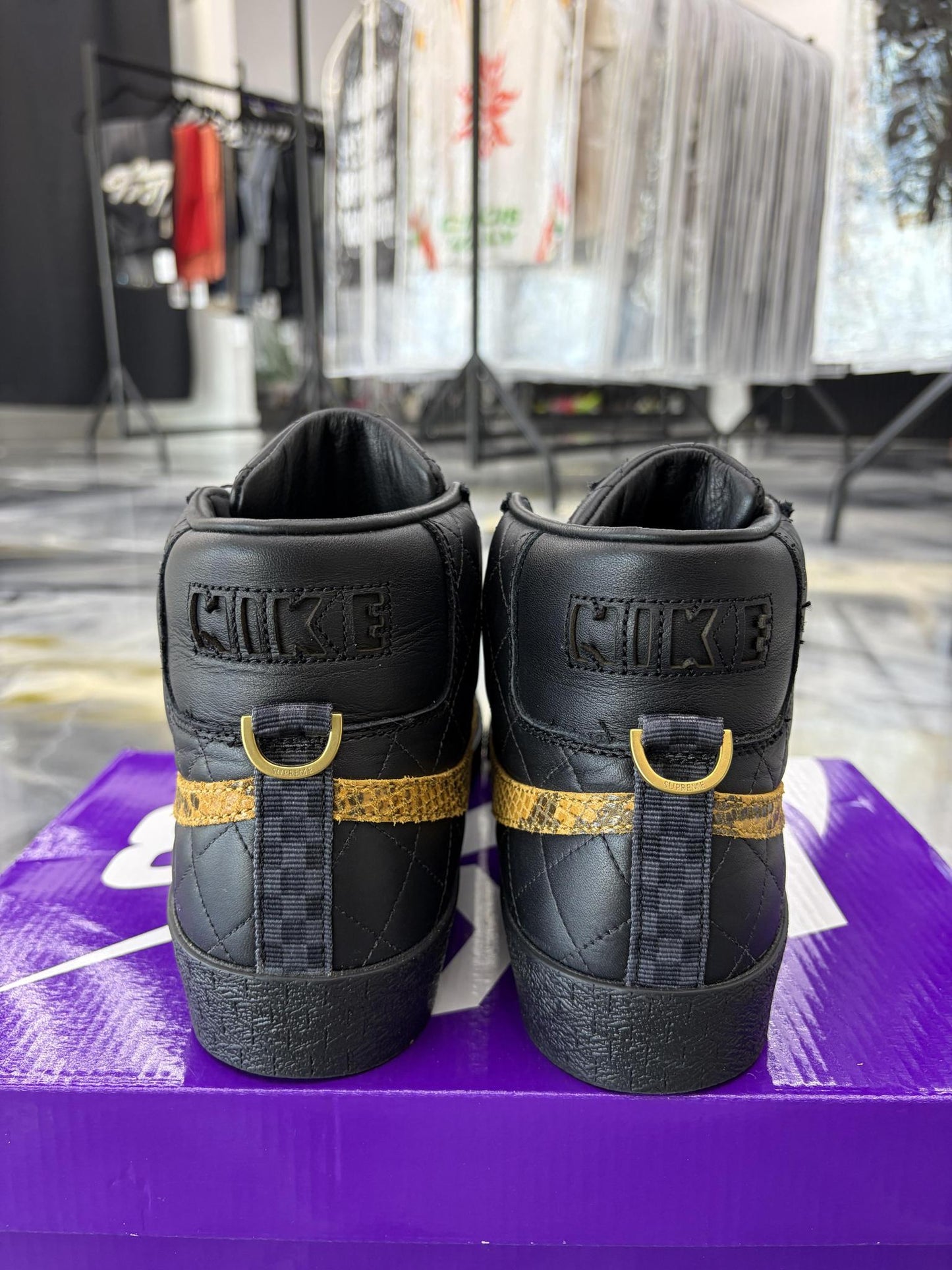 Nike SB Blazer Supreme Used Size 9.5