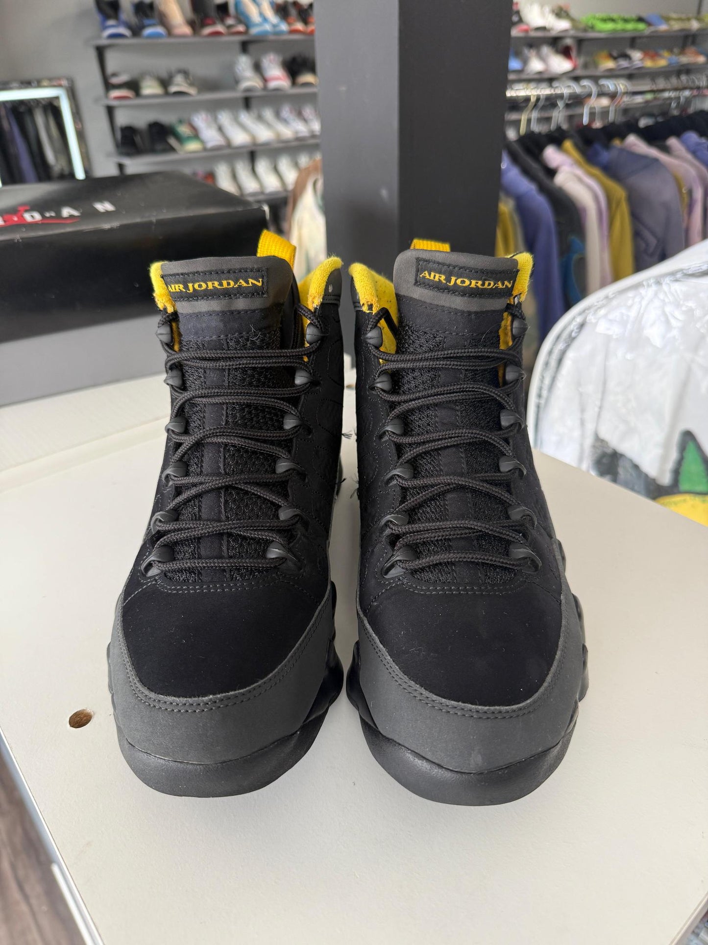 Jordan 9 "University Gold" Used Size 8