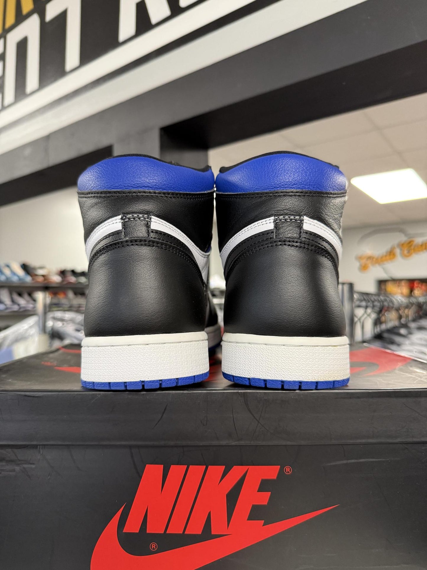 Jordan 1 "Royal Toe" Used Size 13