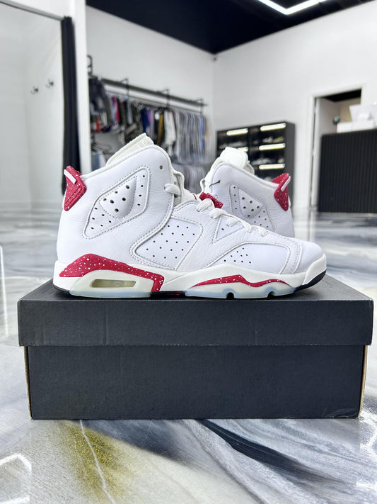 Jordan 6 "Red Oreo" Used Size 6.5Y/8W
