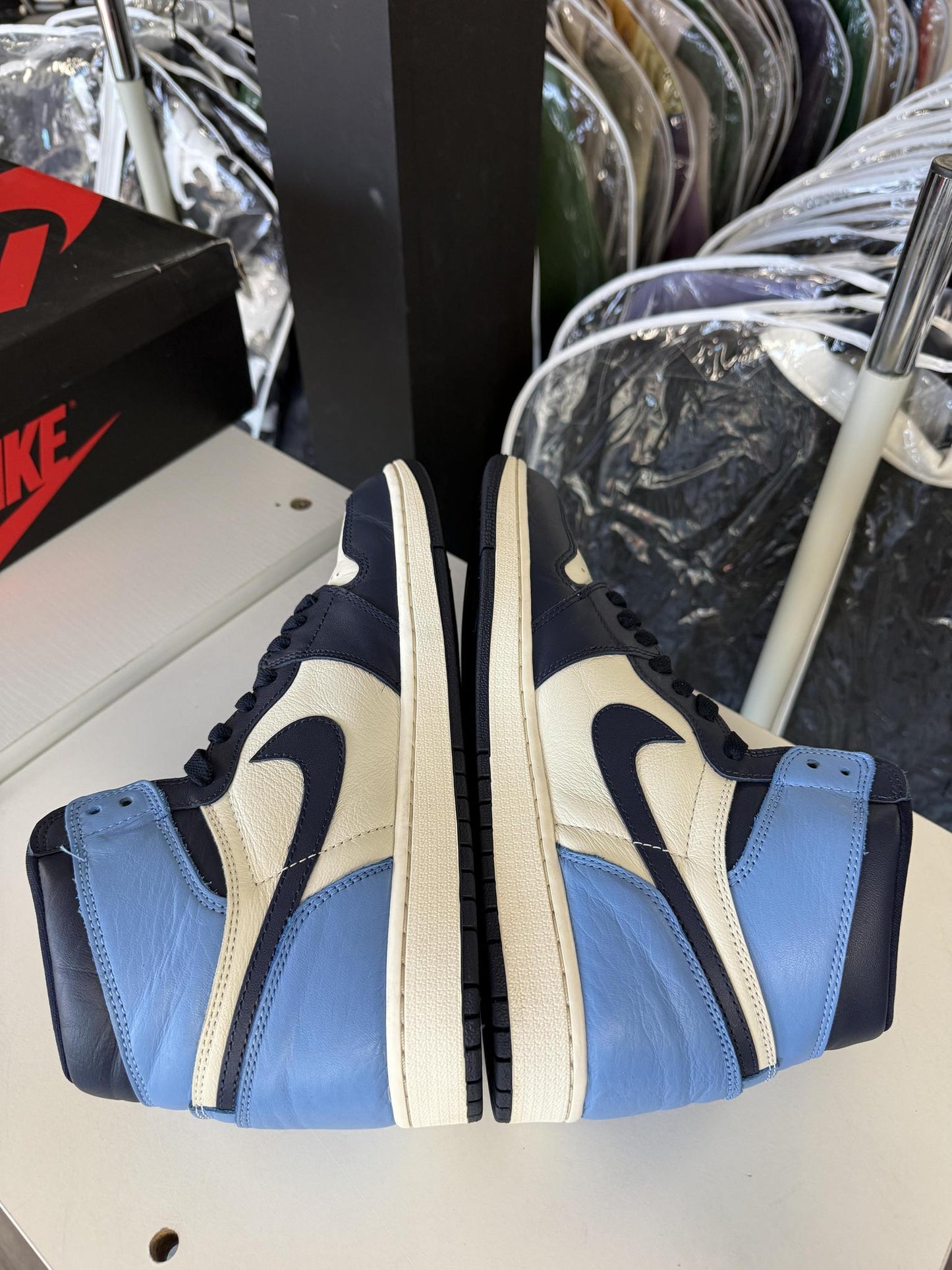 Jordan 1 "Obsidian" Used Size 10