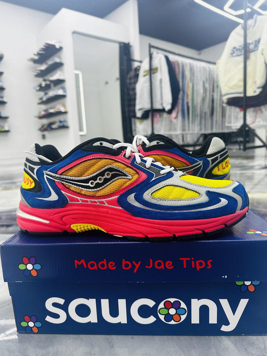 Saucony Grid jazz 9 x "Jae Tips I Love You But Im Busy" Used Size 13