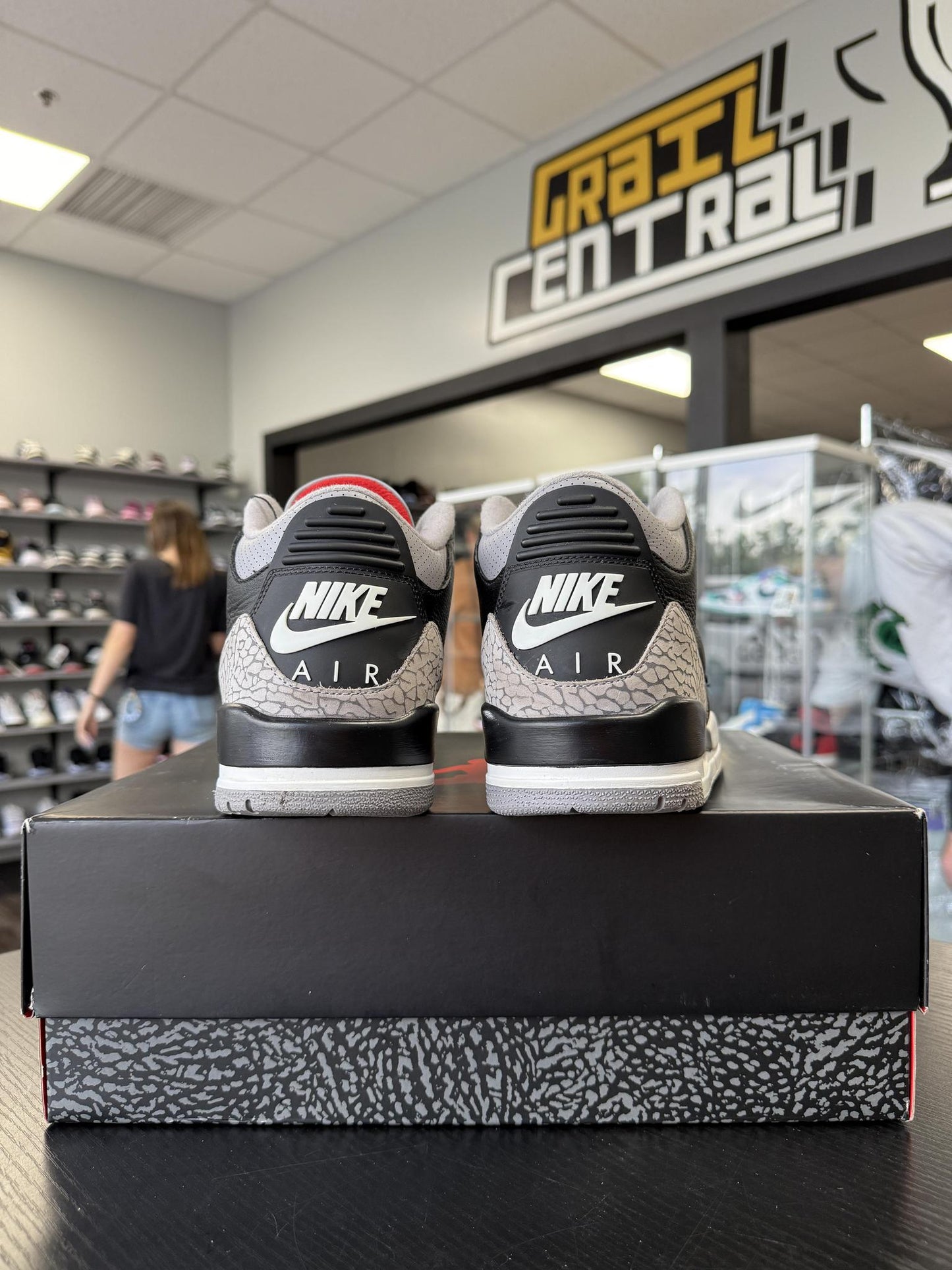 Jordan 3 "Black Cement" Used Size 11