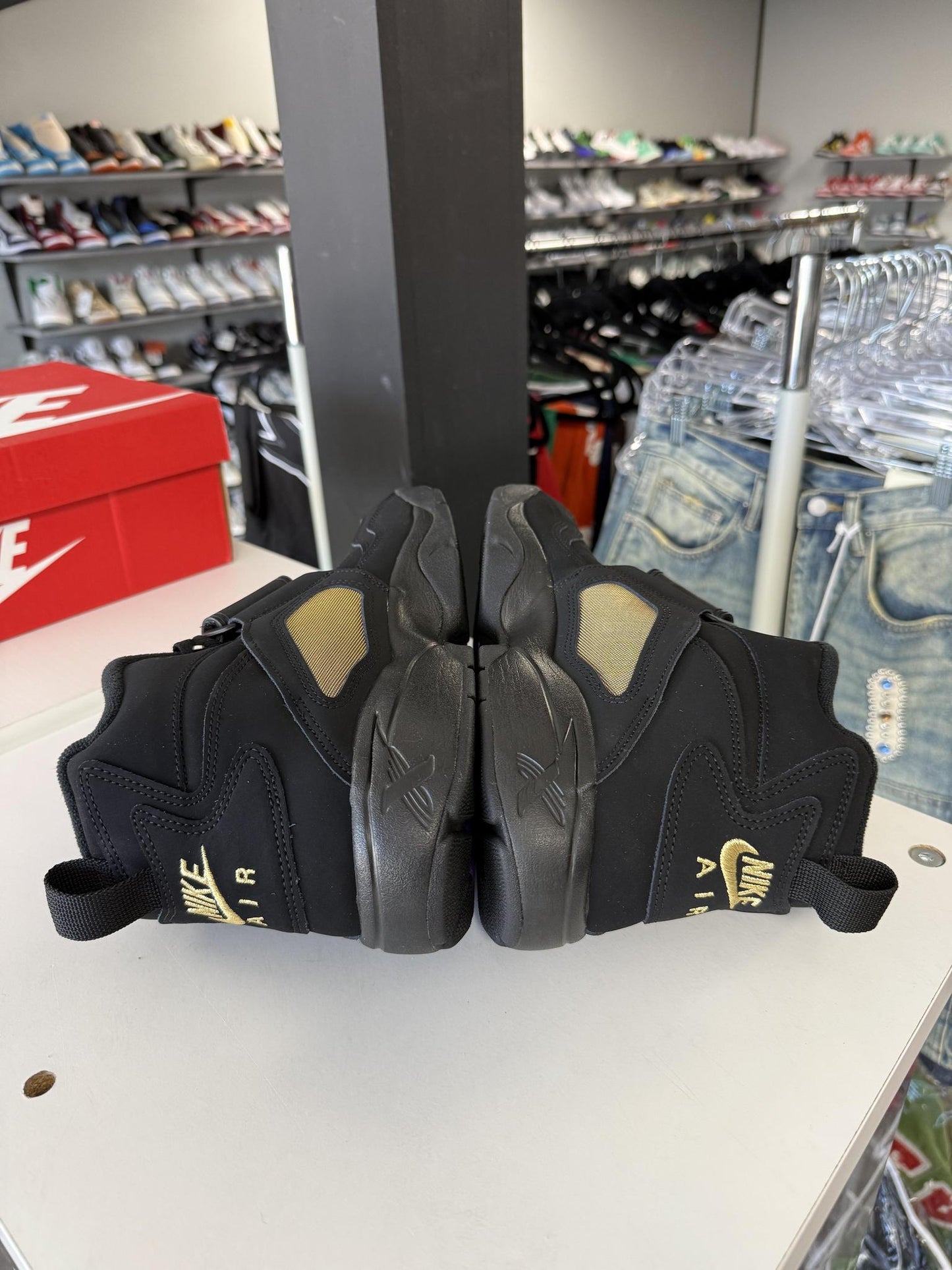Nike Air Diamond Turf "Ravens" Used Size 10.5