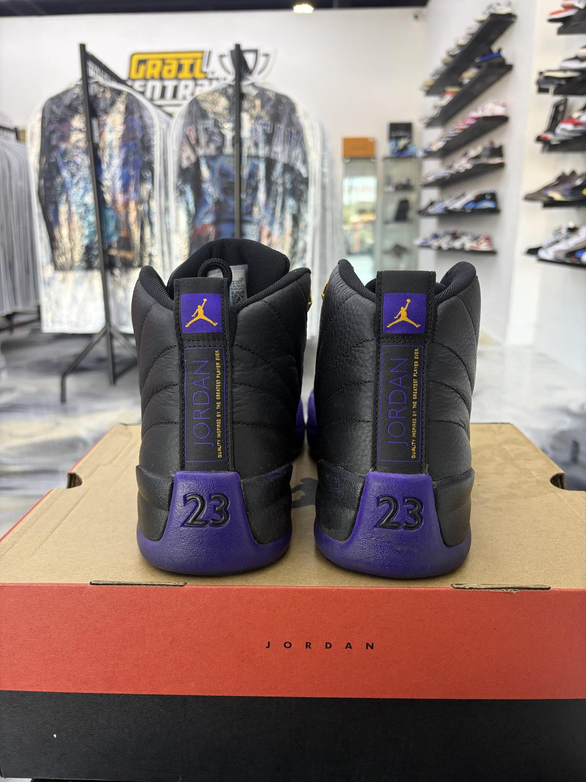 Jordan 12 "Field Purple" Used Size 12