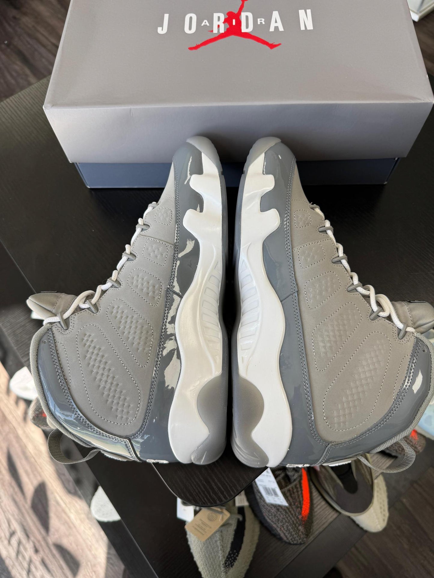 Jordan 9 "Cool Grey" Used Size 12
