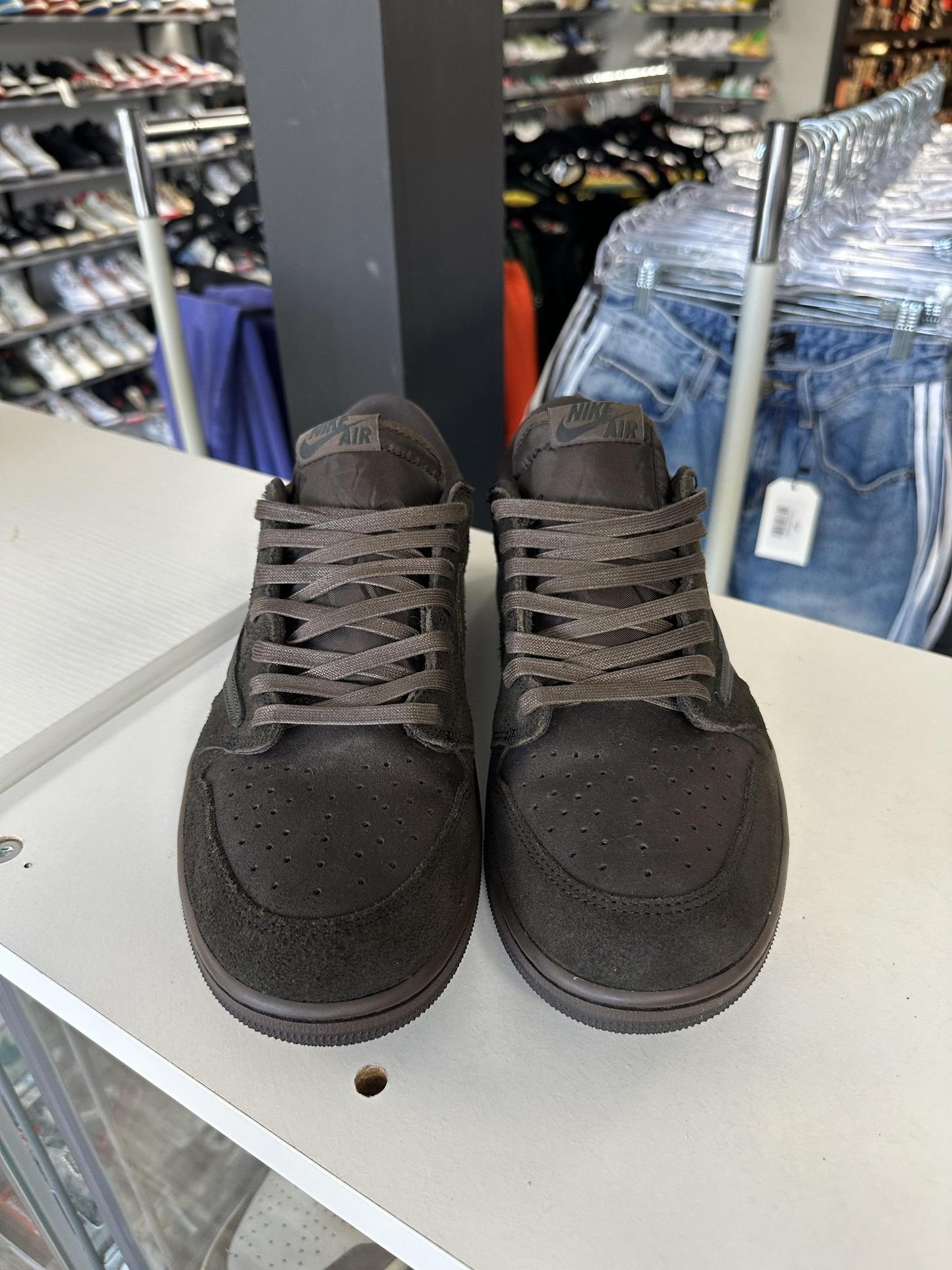 Jordan 1 Low Travis Scott "Velvet" Used Size 14