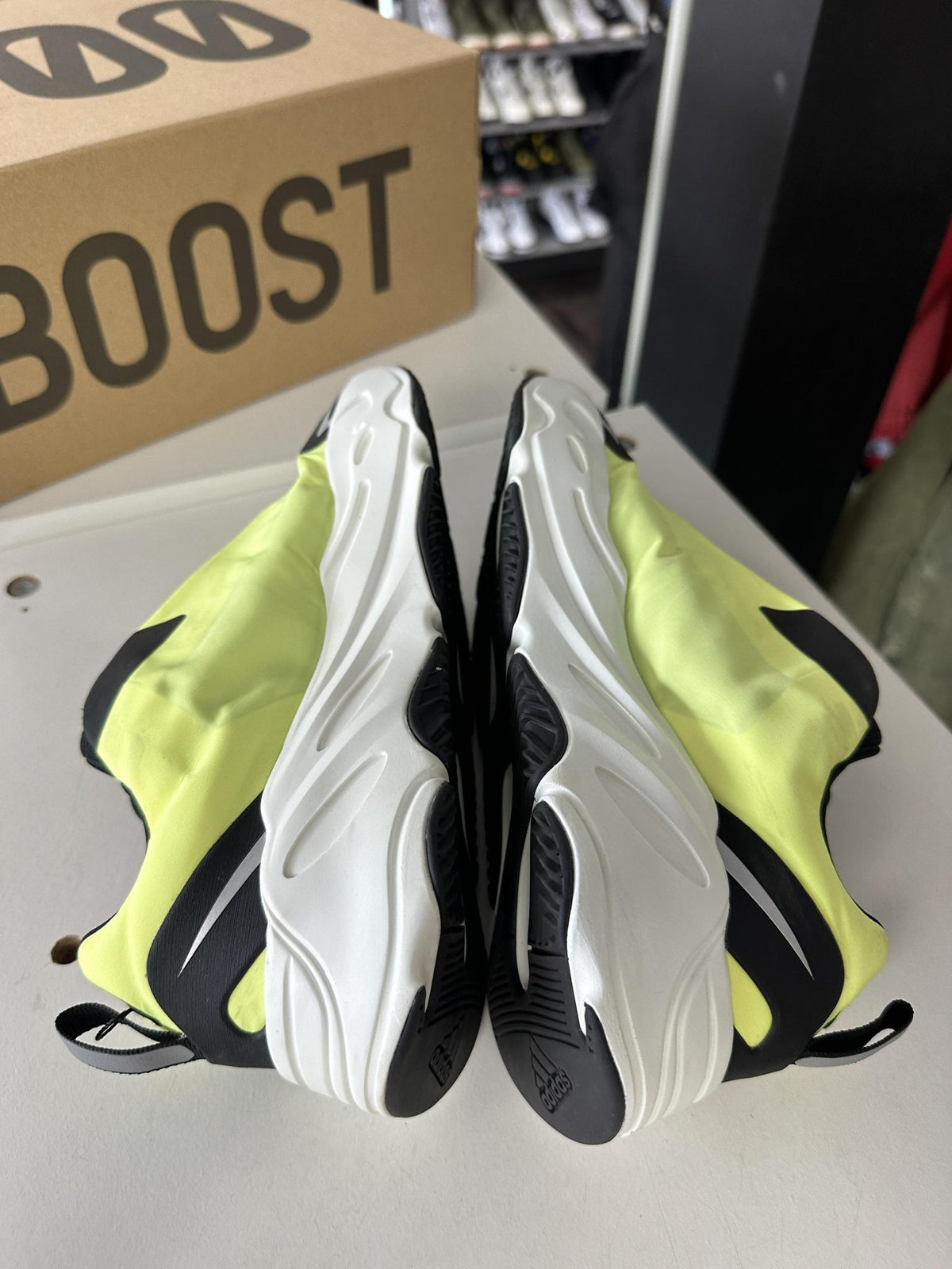 Adidas Yeezy 700 MNVN "Volt" Used Size 7Y/8.5W