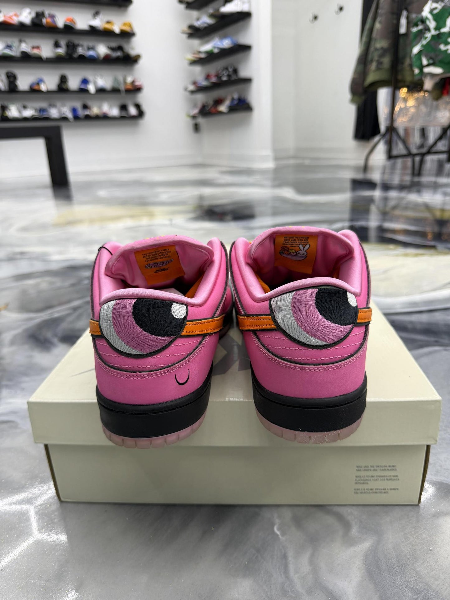 Nike SB Dunk Low Powerpuff Girls Blossom Used