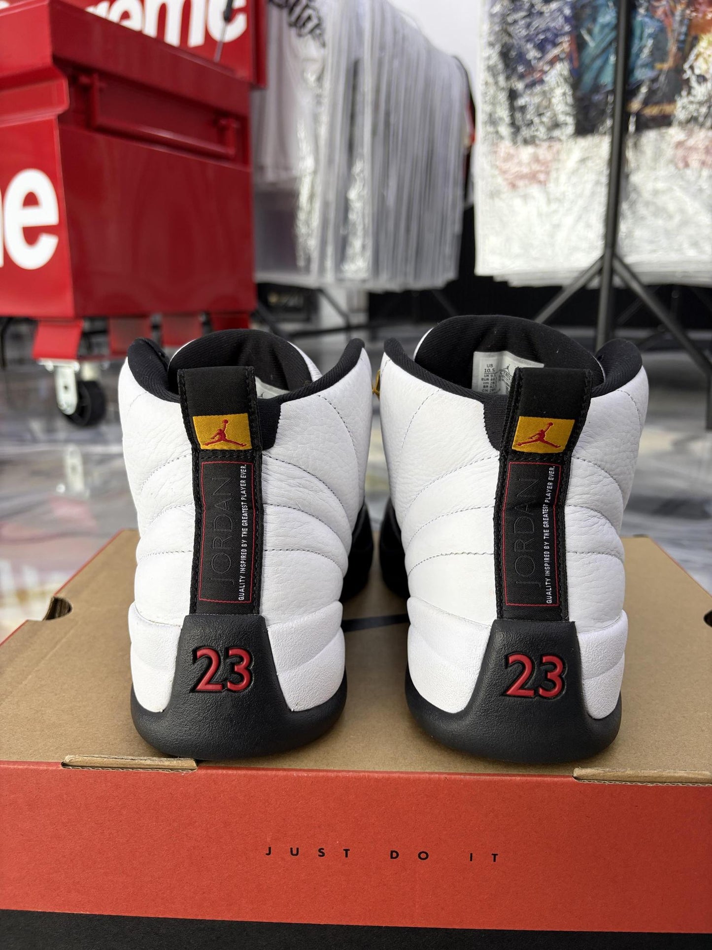 Jordan 12 "Taxi" Used Size 10.5