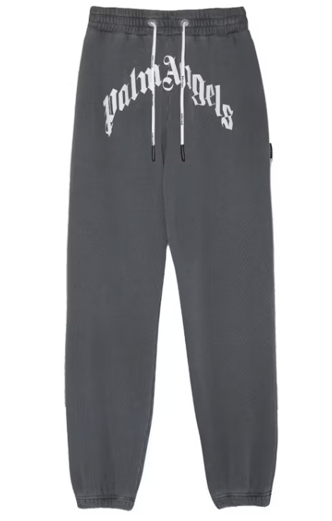 Palm Angels Curved Logo Sweatpants