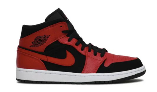Jordan 1 Mid "Bred"