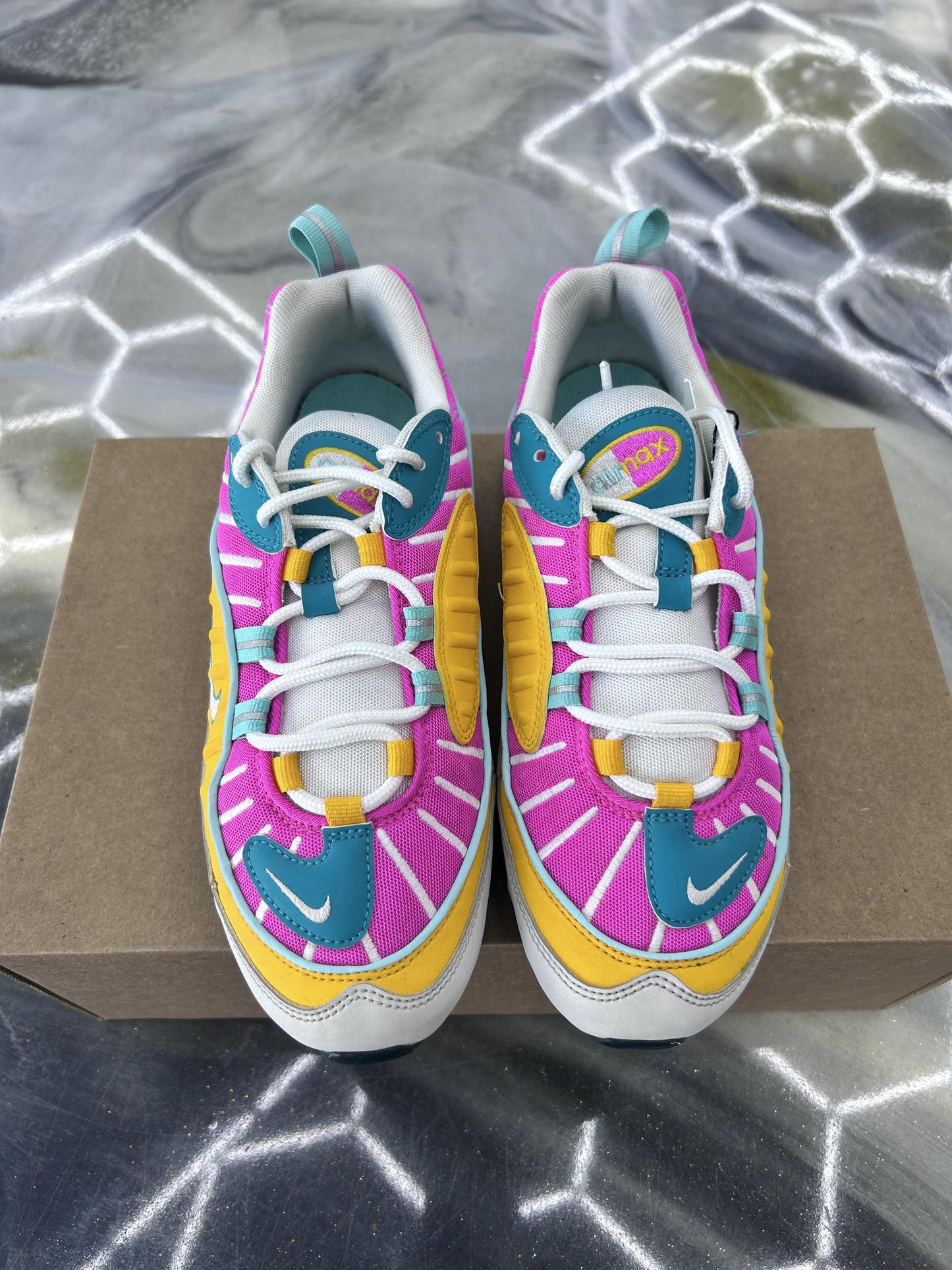 Nike Air Max 98 "Easter" Used Size 6.5Y/8W