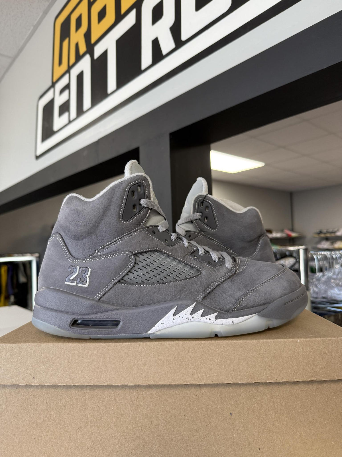 Jordan 5 "Wolf Grey" Used Size 11