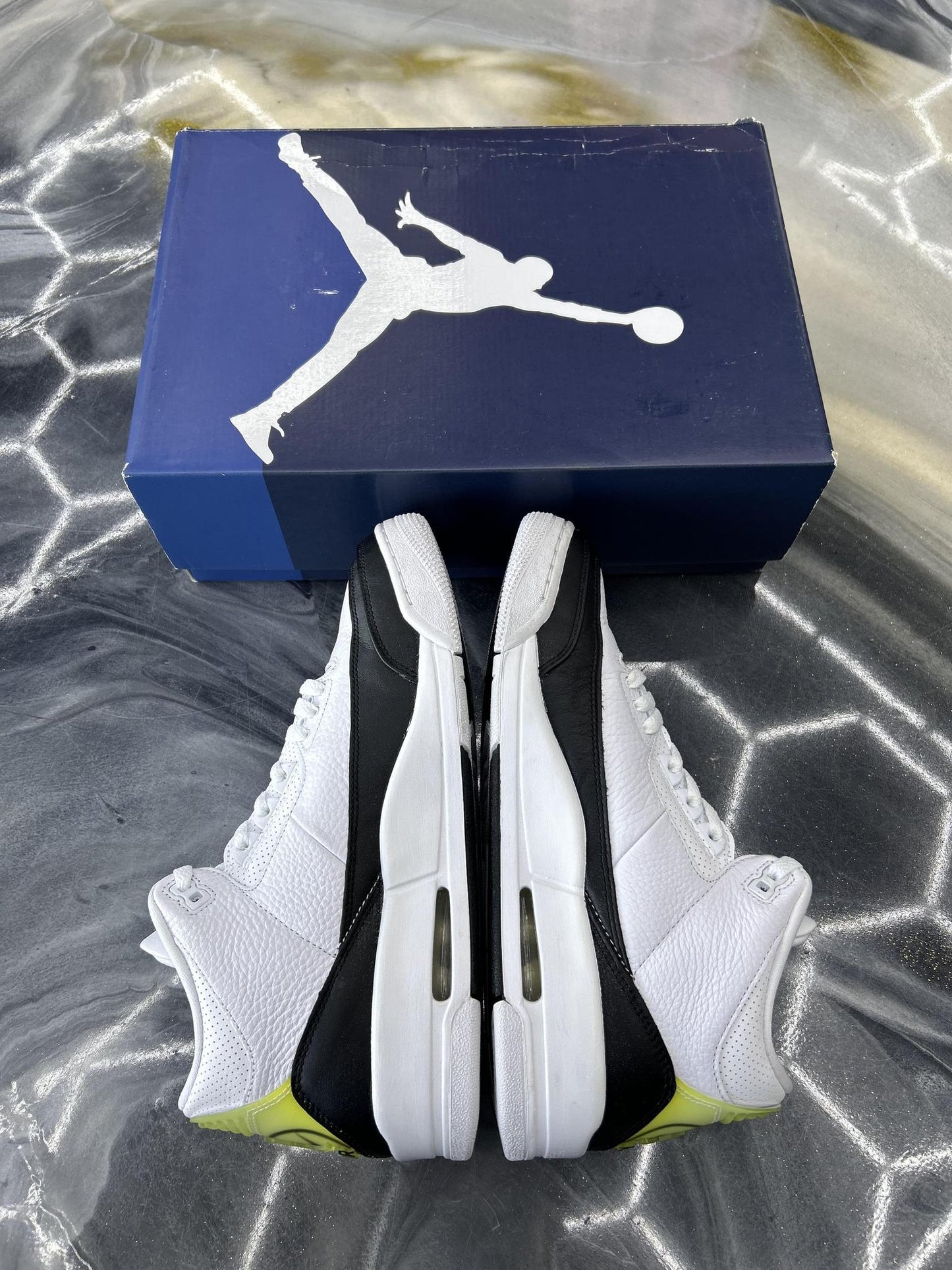 Jordan 3 "Fragment" Used Size 10