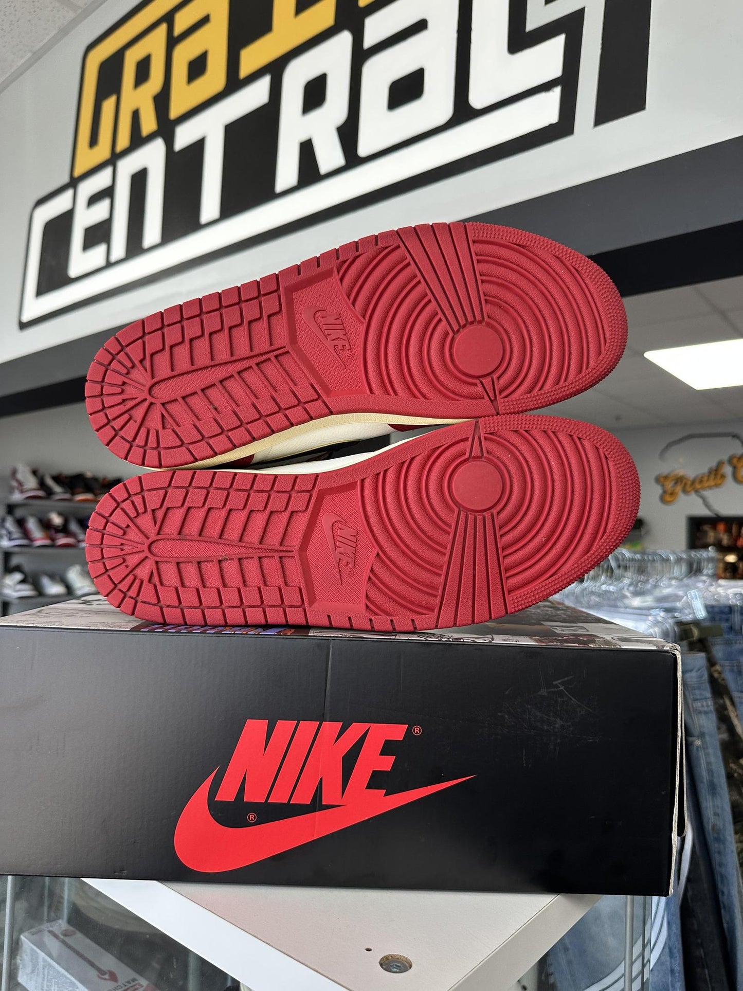 Jordan 1 Union LA "Chicago Shadow" Used Size 14