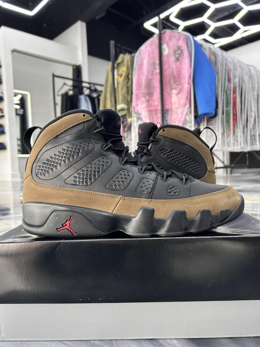Jordan 9 "Olive" Used Size 13