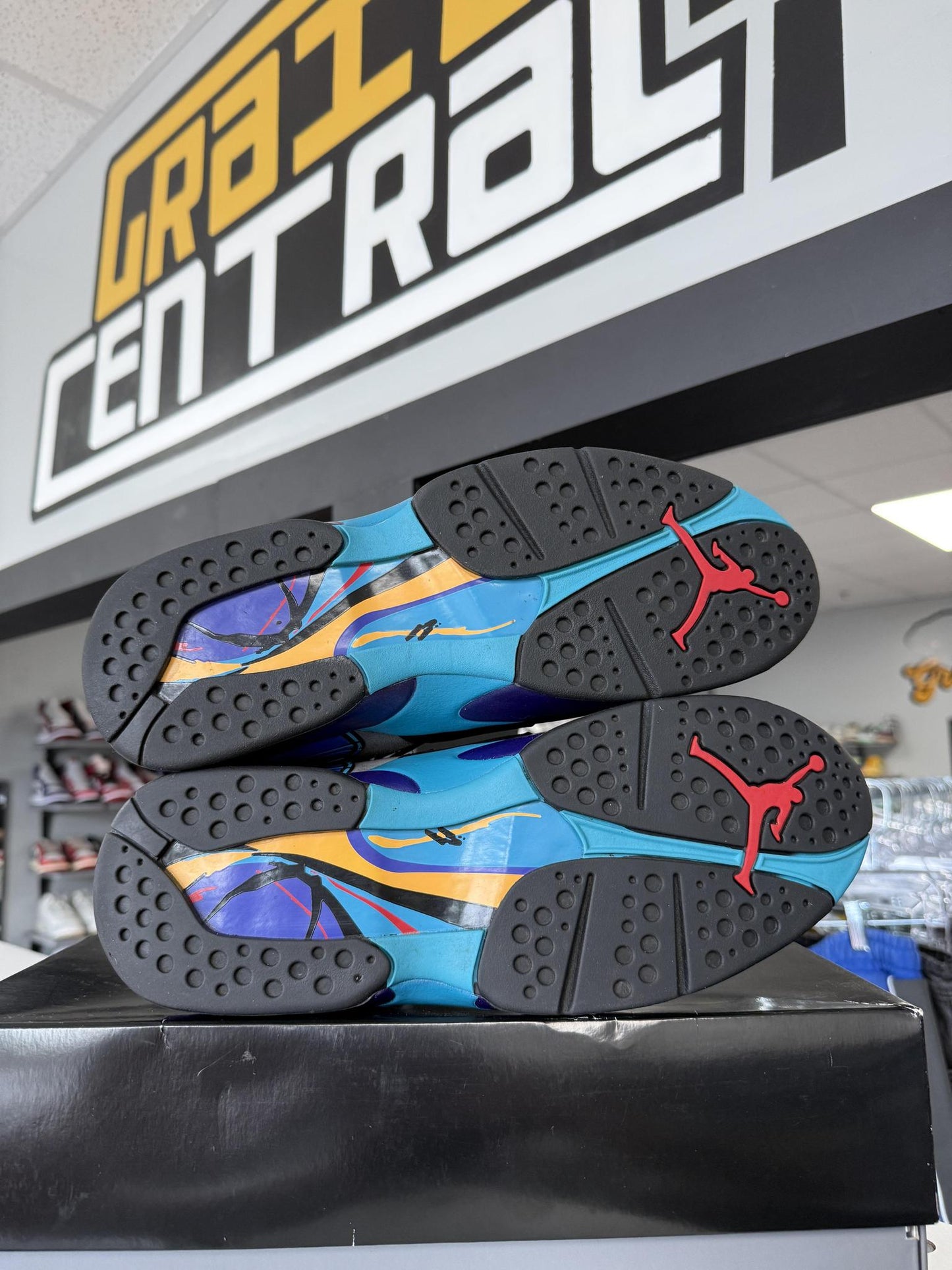 Jordan 8 "Aqua" Used Size 11