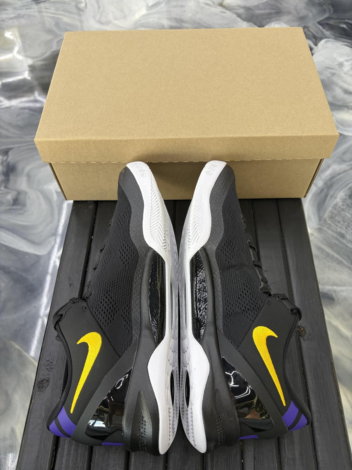 Nike Kobe 8 "Lakers Away" Used Size 11.5