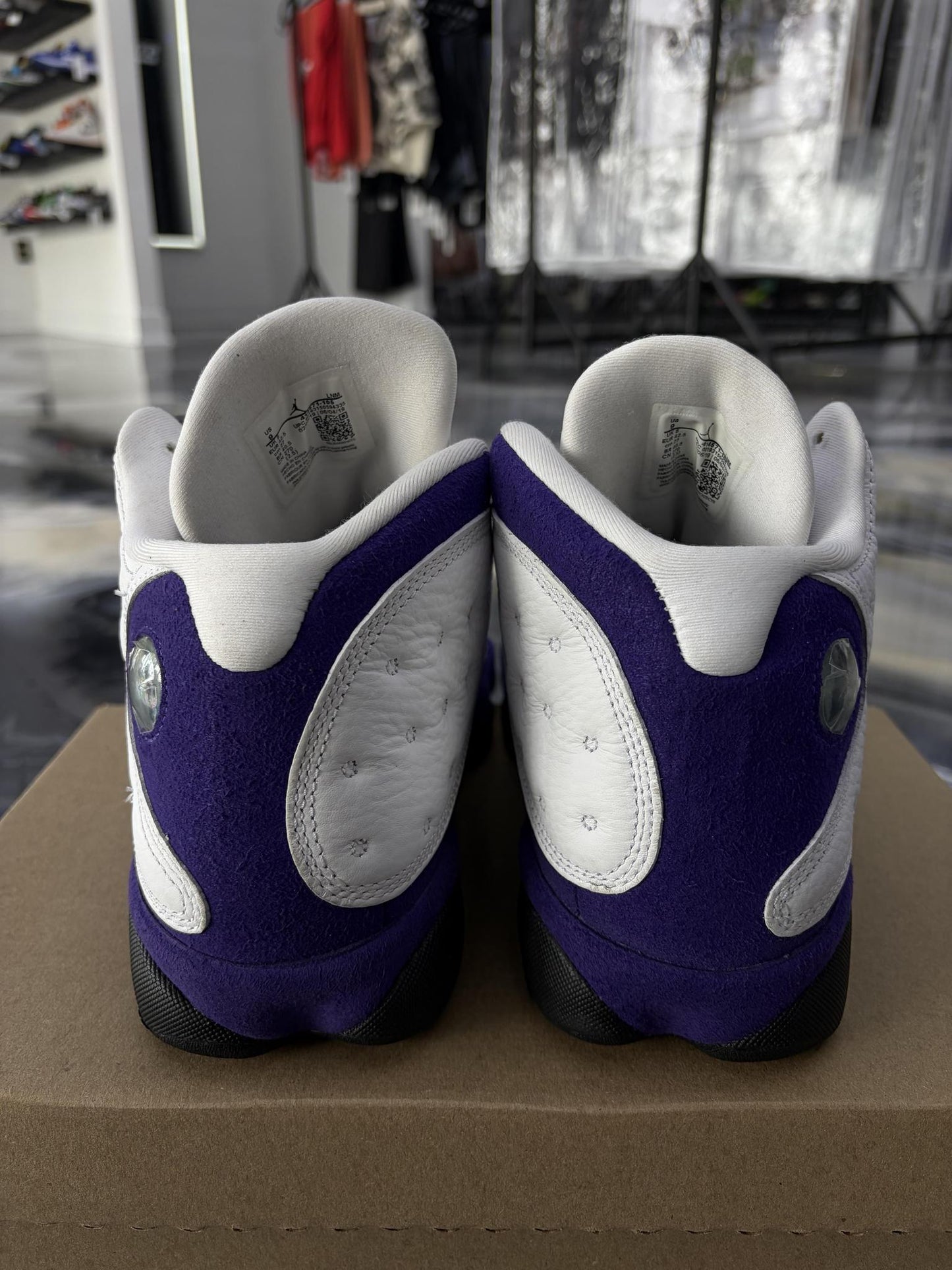 Jordan 13 "Lakers" Used Size 9