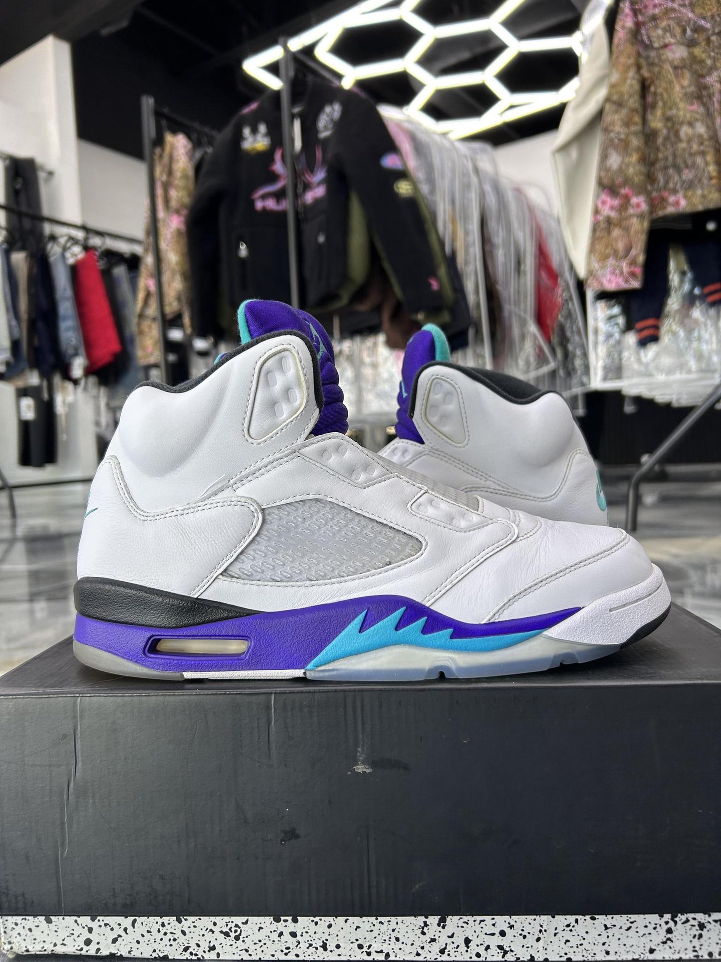 Jordan 5 "Fresh Prince" Used Size 10