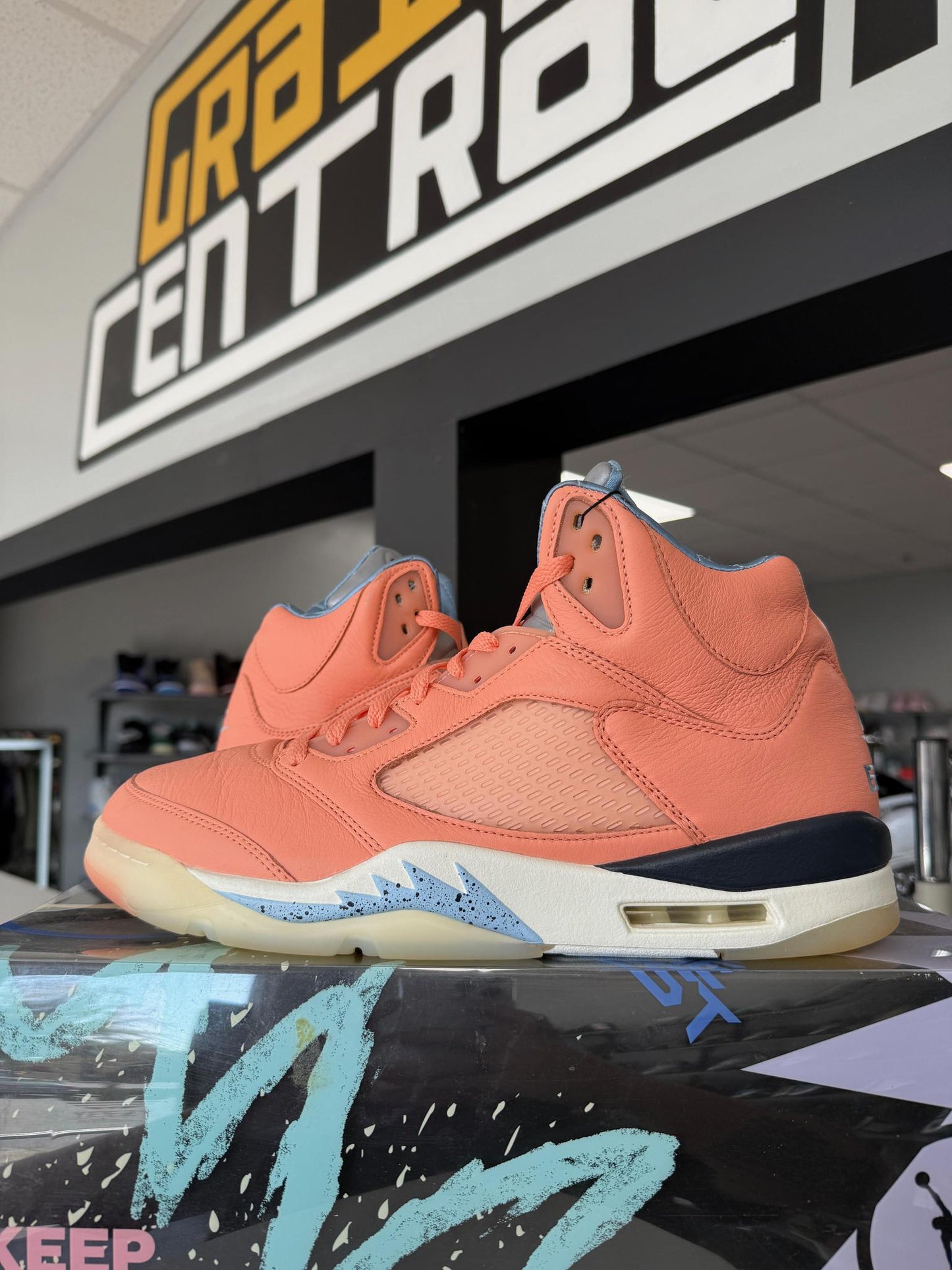 Jordan 5 x DJ Khaled "Crimson Bliss" Used Size 12