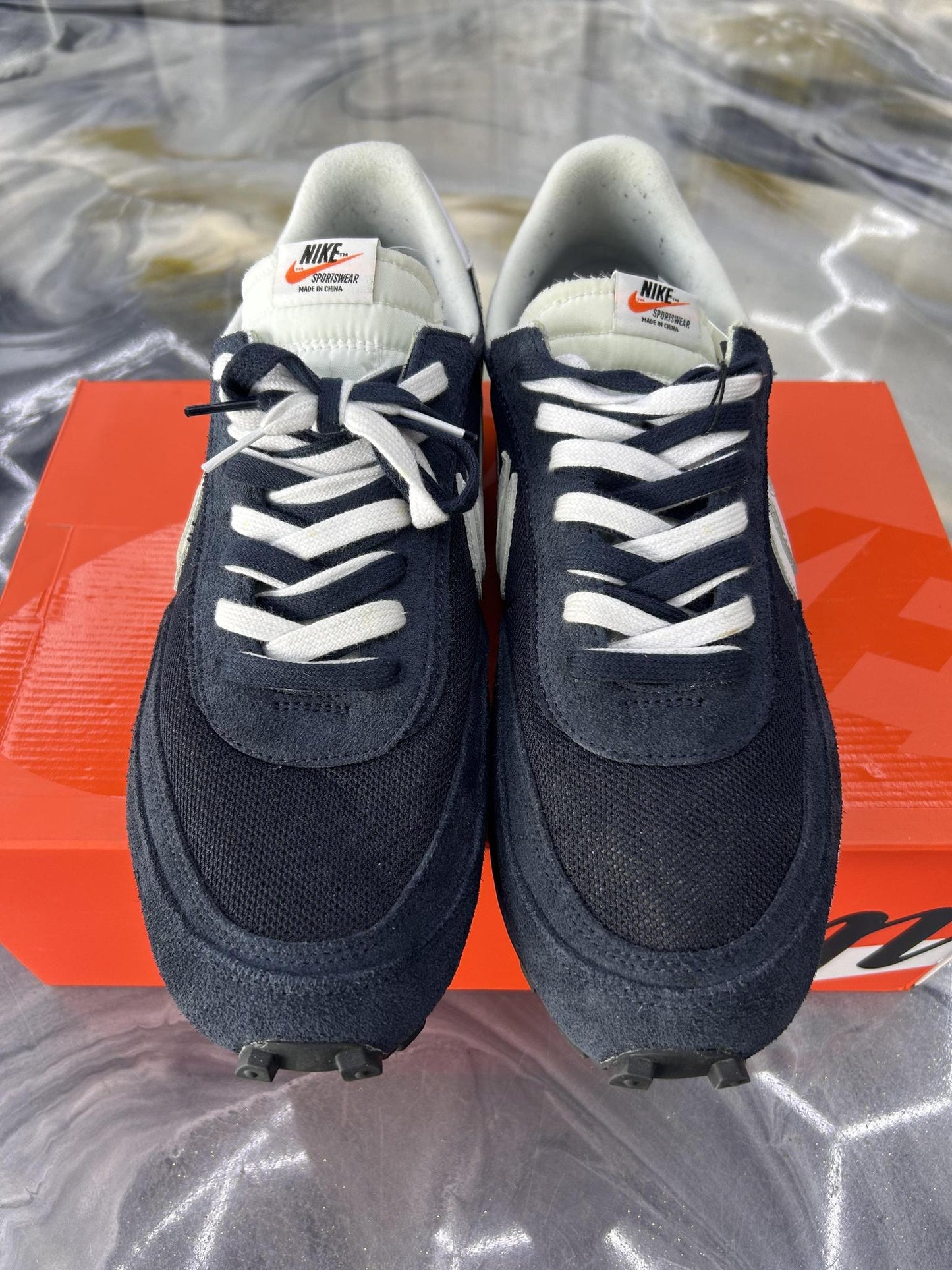 Nike Sacai X Fragment "Navy" Used Size 14