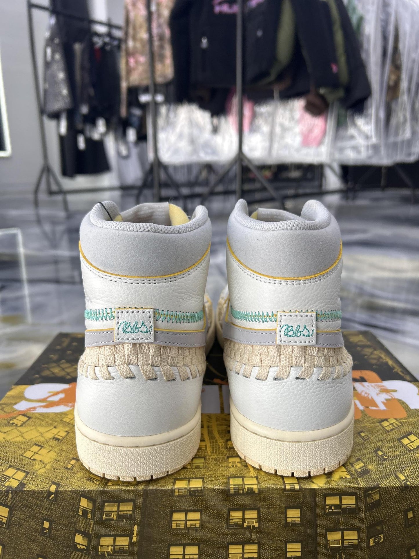 Jordan 1 Union LA "Bephies Supply Summer 96" Used Size 10