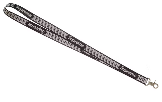 Supreme Cuban Link Lanyard "Black"