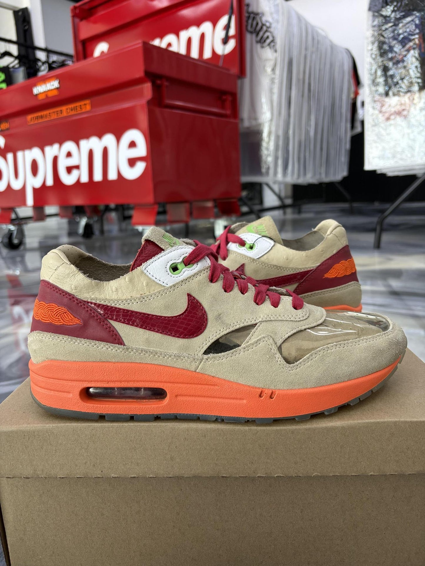 Nike Air Max 1 CLOT "Kiss of Death" Used Size 10