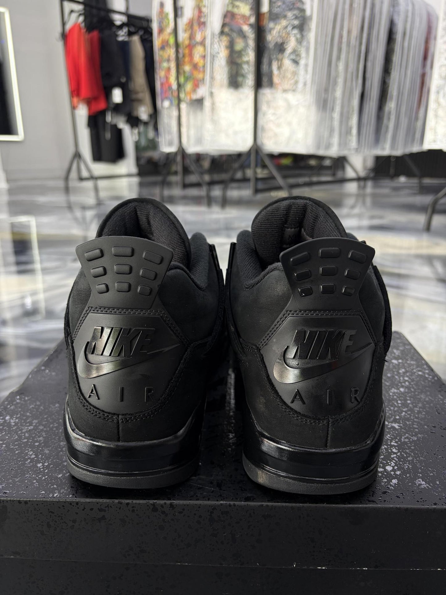 Jordan 4 "Black Cat" Used Size 11.5