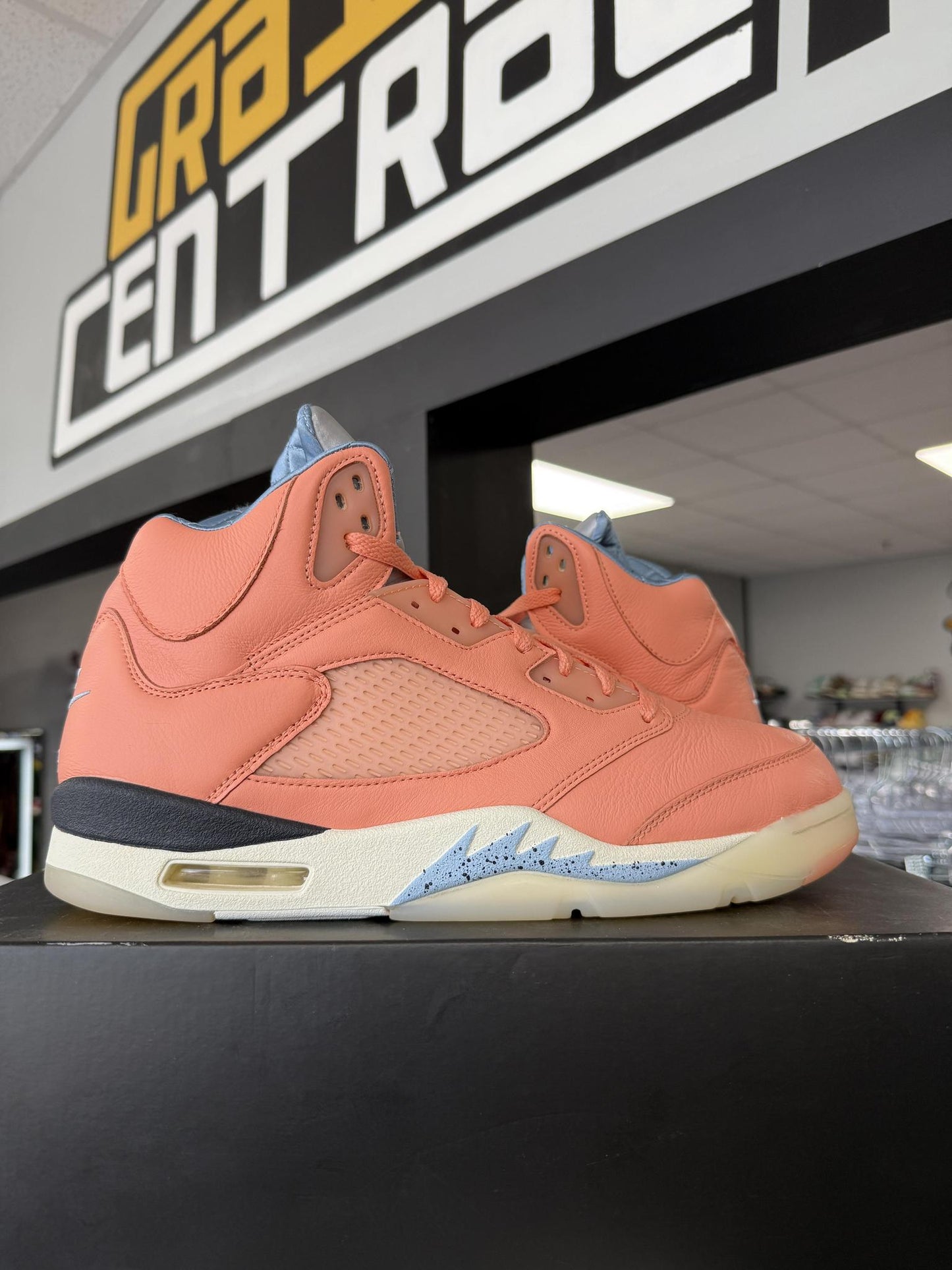 Jordan 5 Khaled "Crimson" Used Size 13