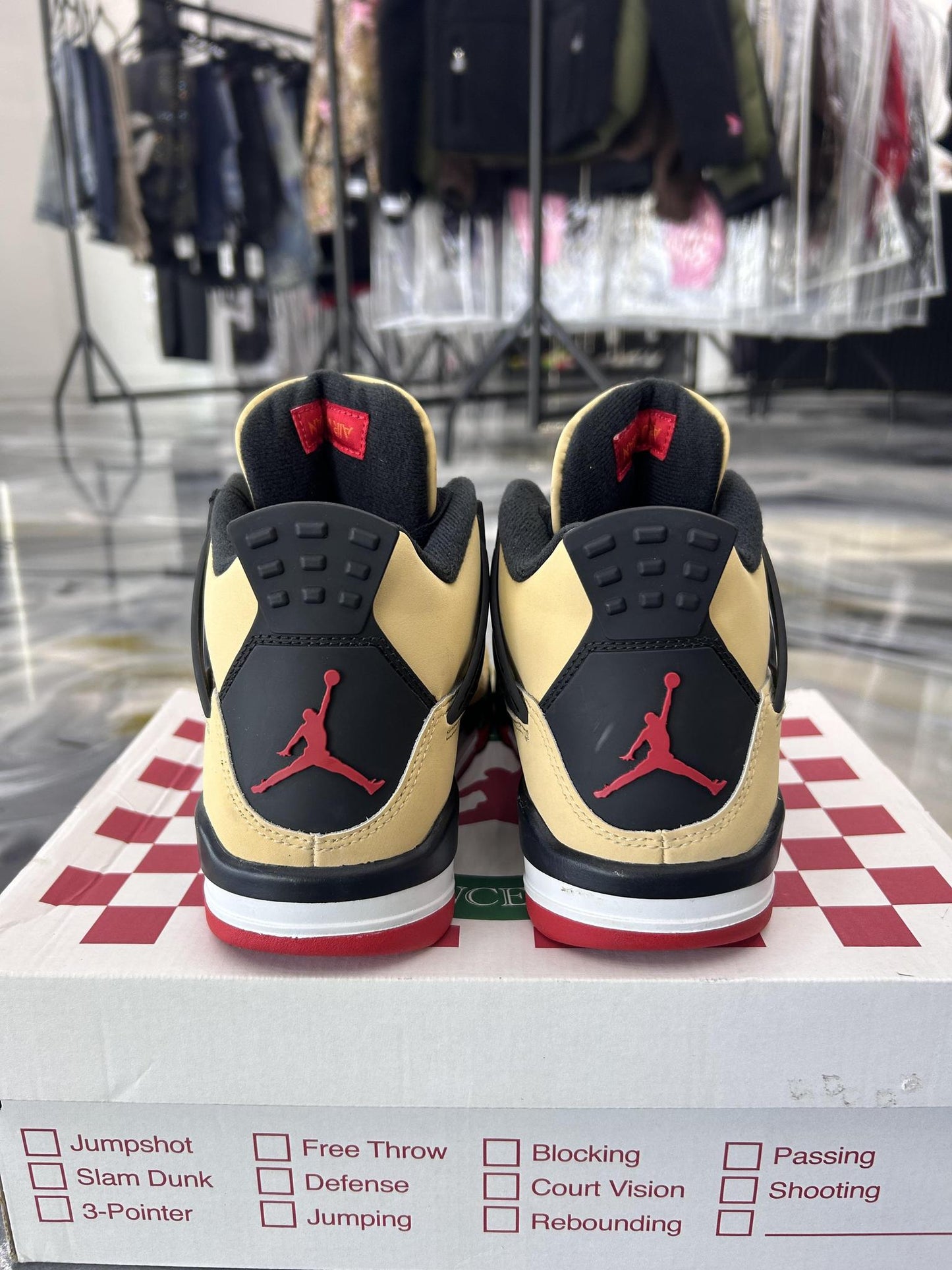 Jordan 4 "Pizza" Used 5.5Y/7W