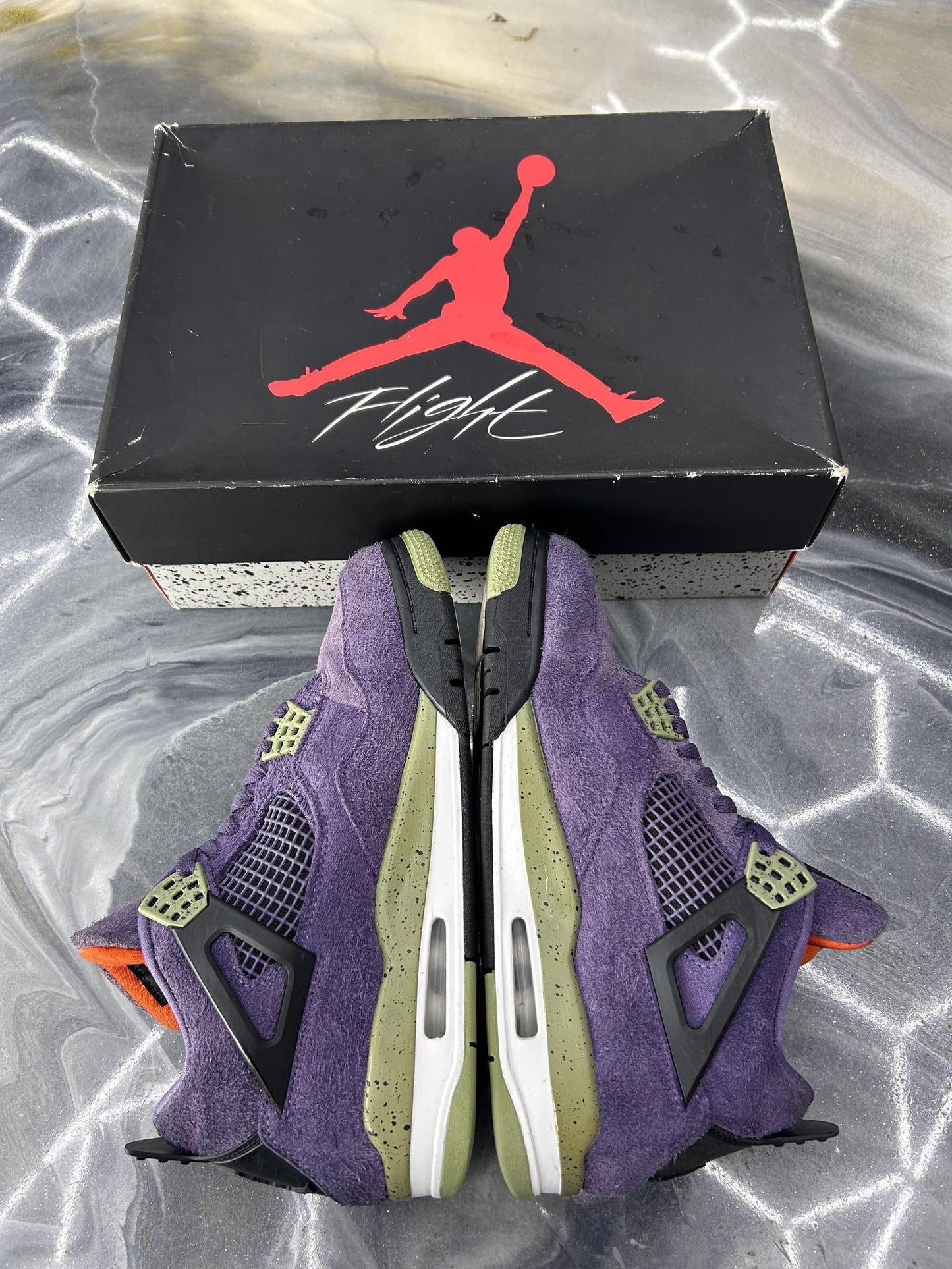 Jordan 4 "Purple Canyon" Used Size 10W/8.5M