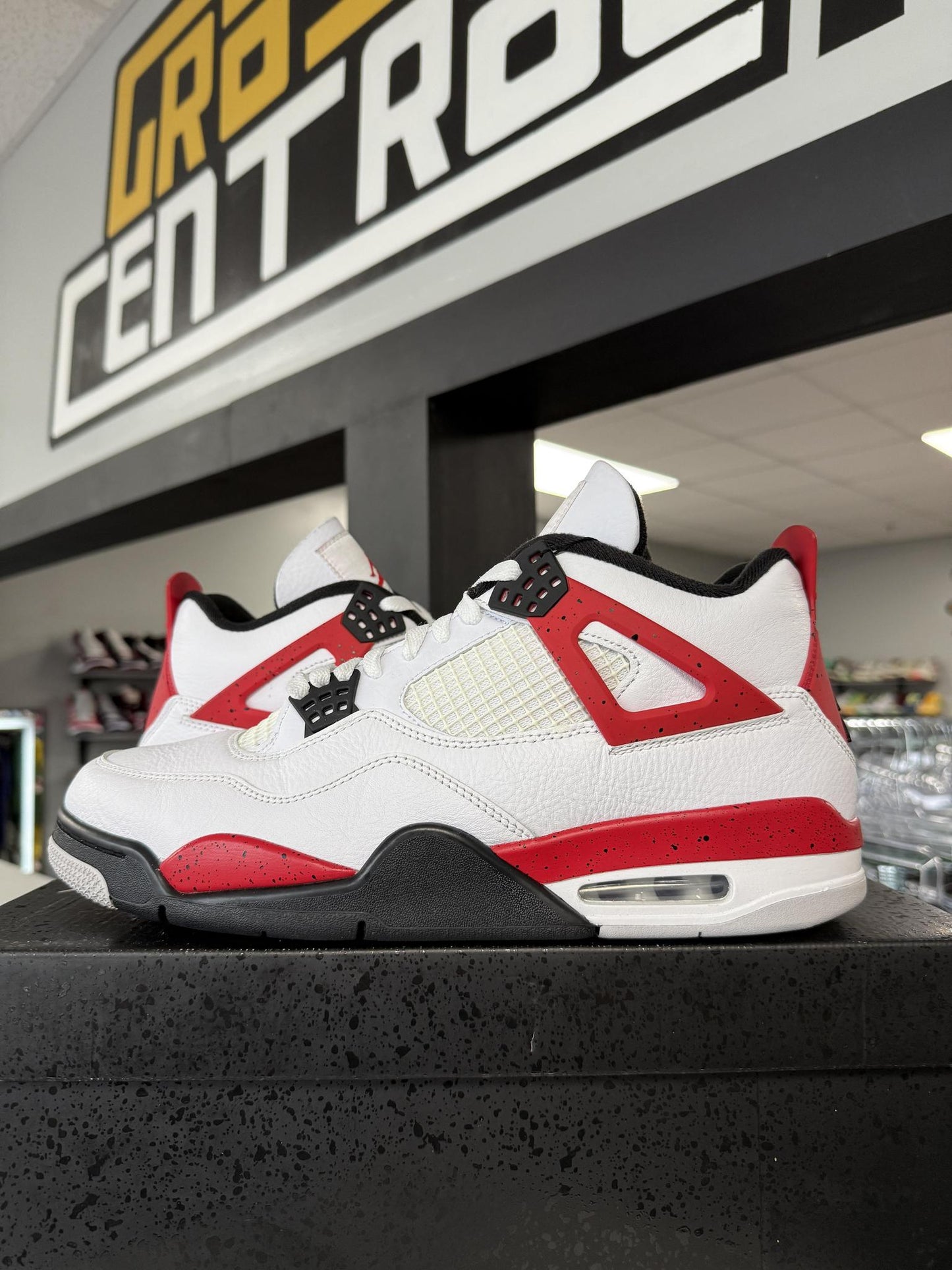 Jordan 4 "Red Cement" Used Size 12.5