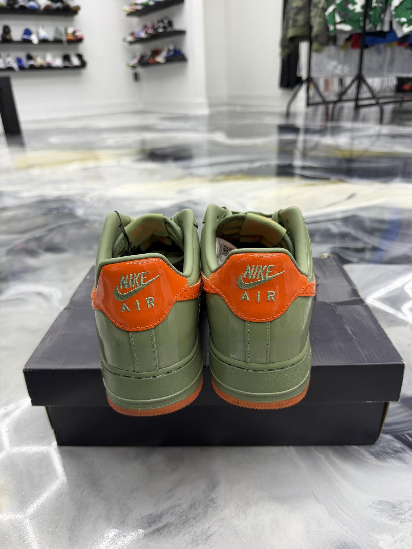 Nike Air Force 1 Low Wet Putty 2.0 Used Size 11