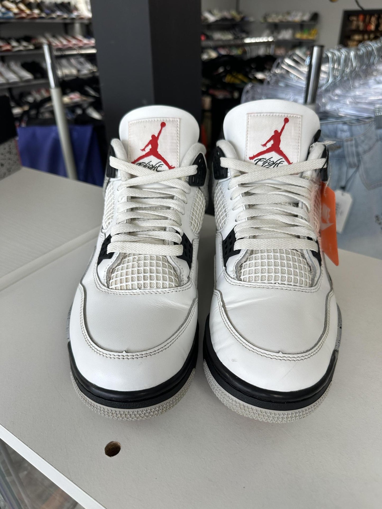 Jordan 4 "White Cement" Size 11