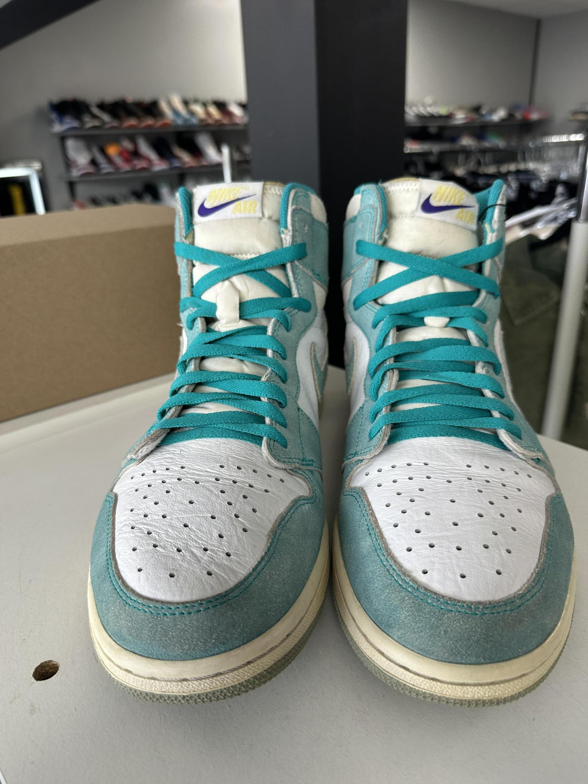 Jordan 1 "Turbo Green" Used Size 14