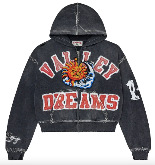 Vale Sunny Zip Up "Black"