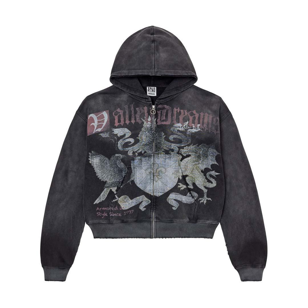 Vale Vendetta Zip Up "Black"