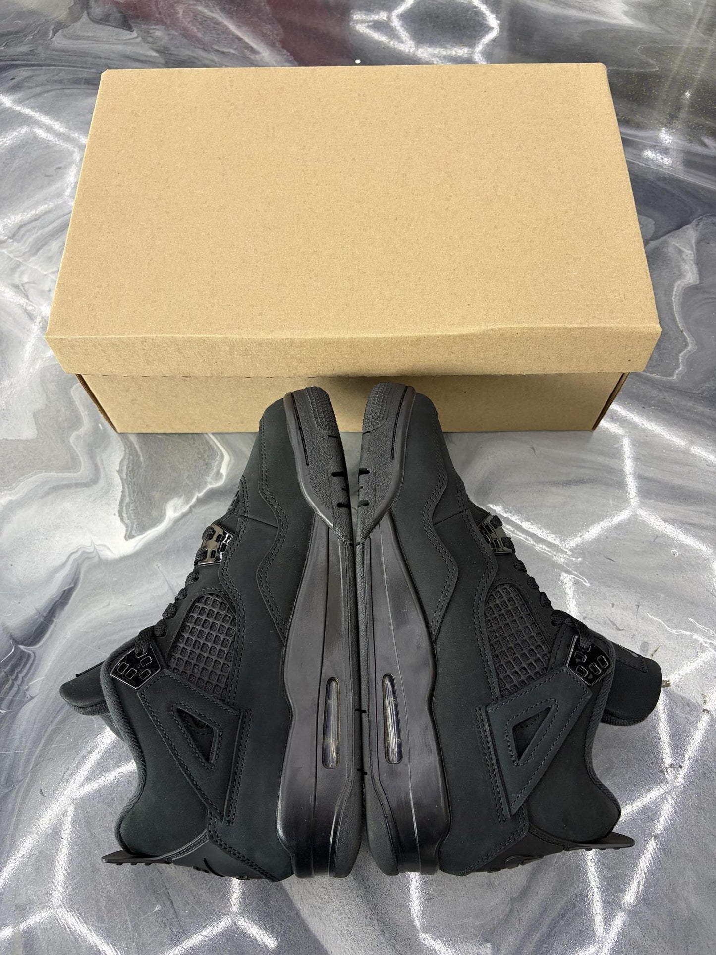 Jordan 4 "Black Cat" Used Size 7Y/8.5W