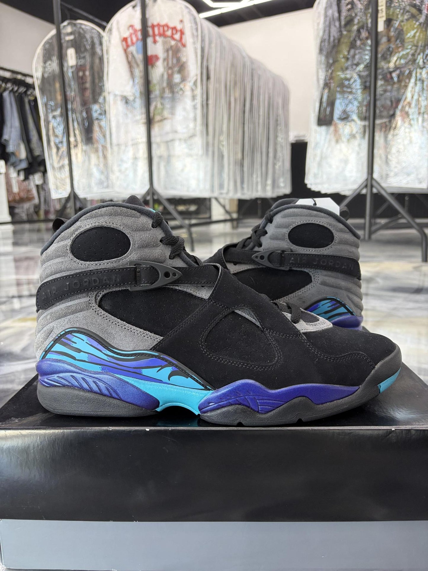 Jordan 8 "Aqua" Used Size 11