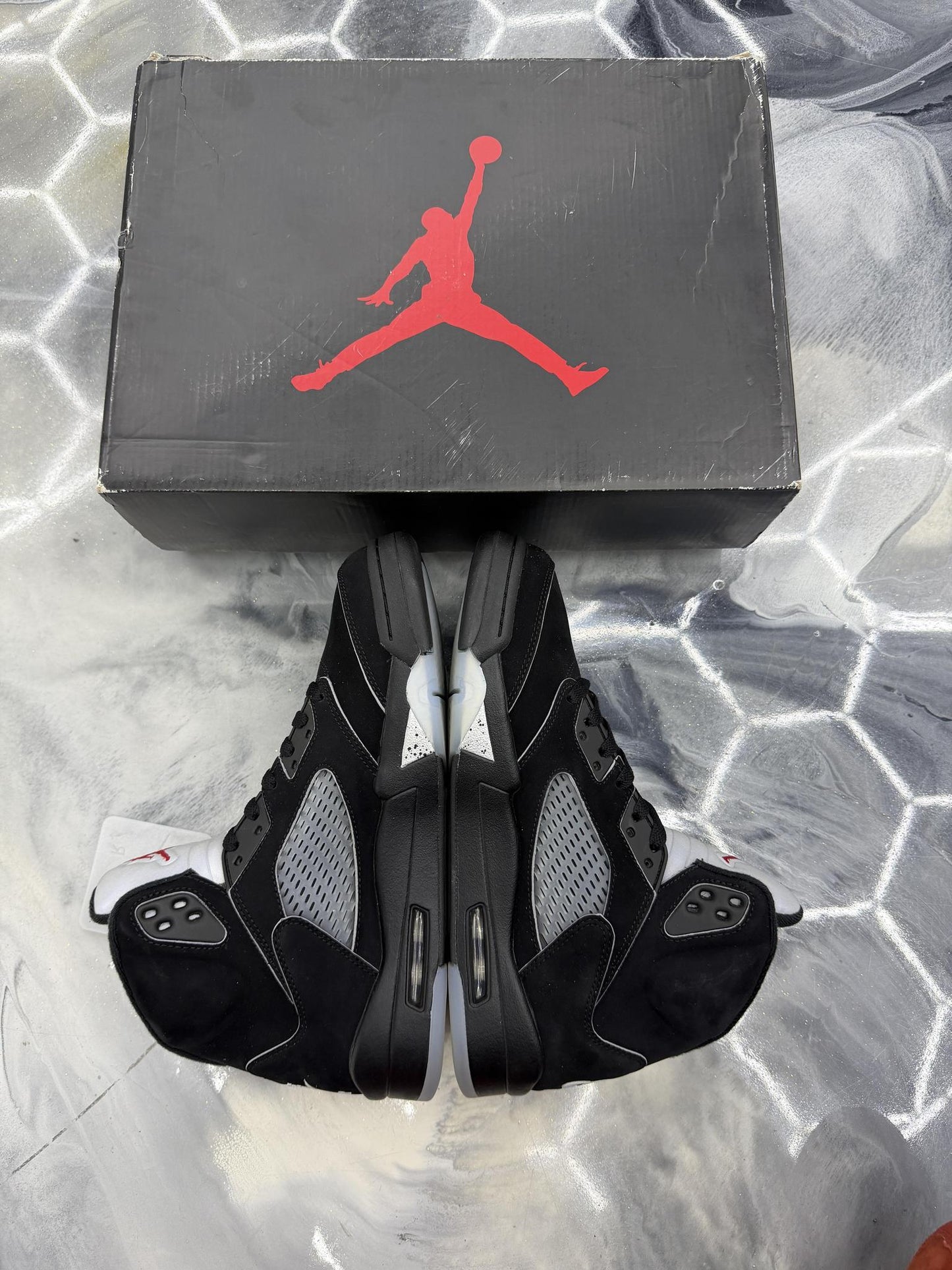 Jordan 5 "Metallic" Used Size 10