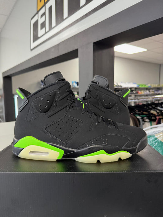 Jordan 6 "Electric Green" Used Size 12
